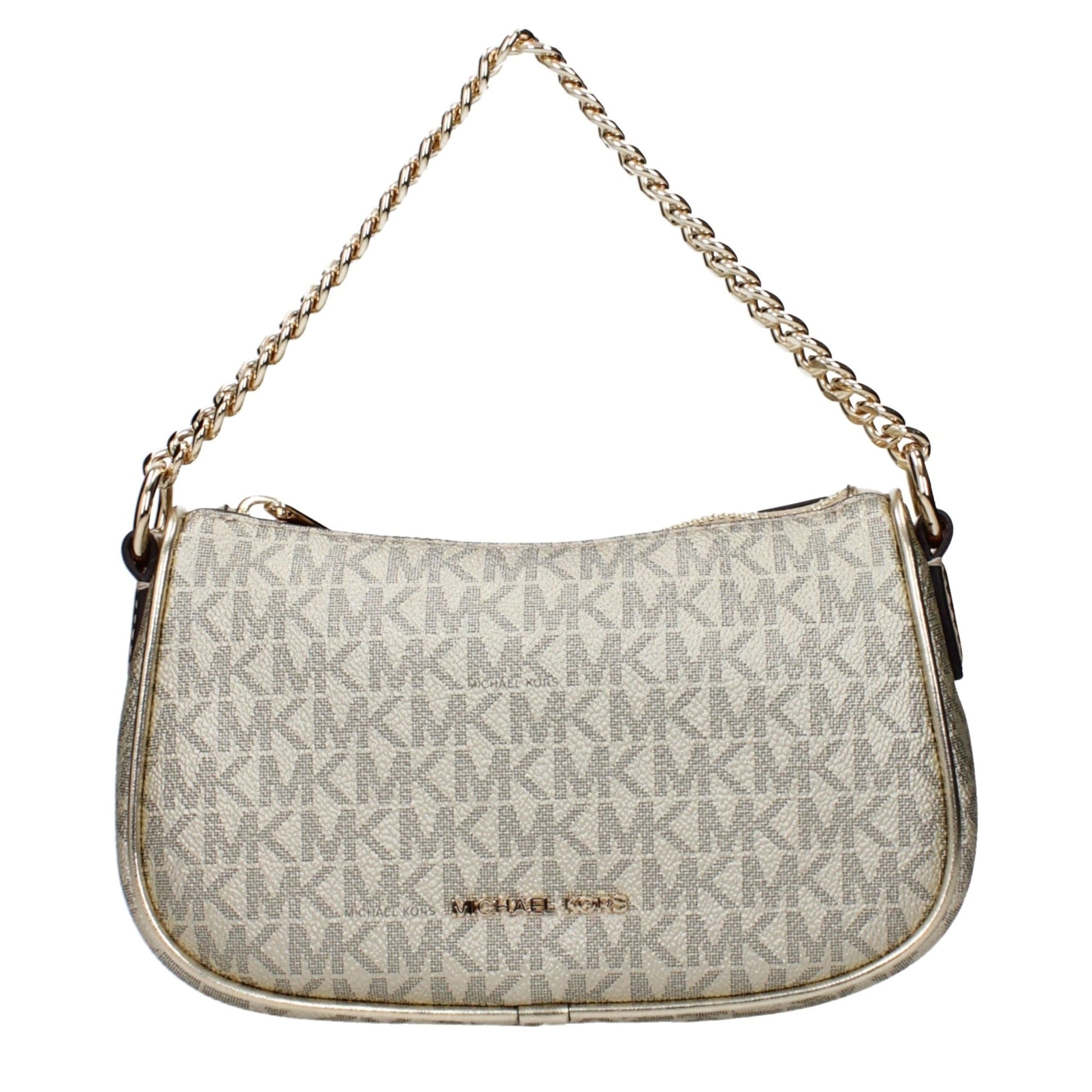Michael Kors Gold Fabric Handbag - HBPS Beauty & Fashion