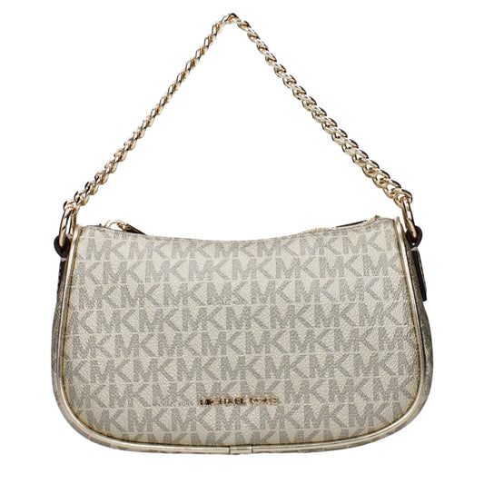 Michael Kors Gold Fabric Handbag - HBPS Beauty & Fashion