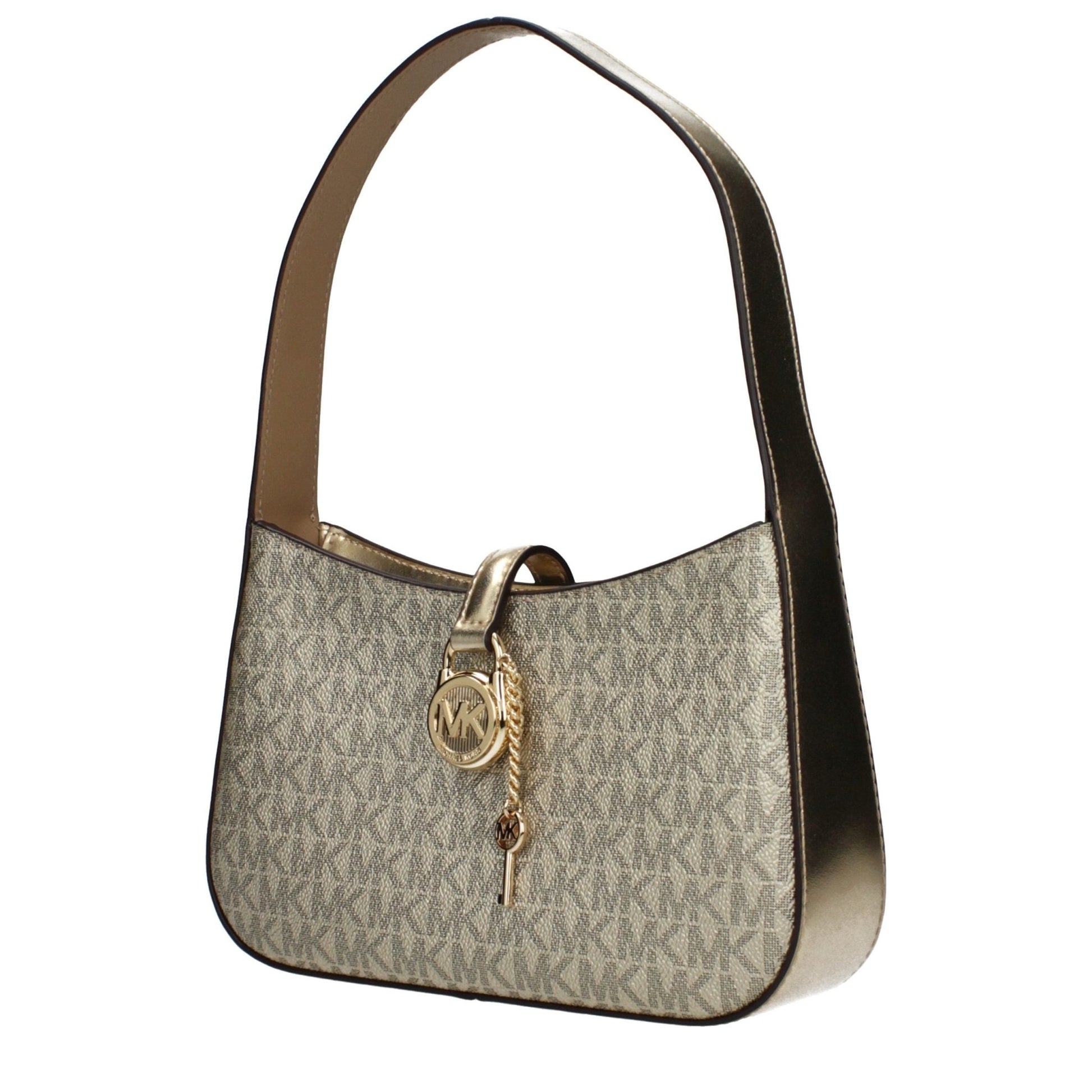 Michael Kors Gold Fabric Handbag - HBPS Beauty & Fashion