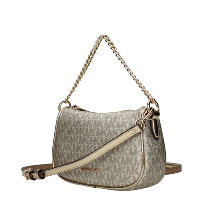 Michael Kors Gold Fabric Handbag - HBPS Beauty & Fashion