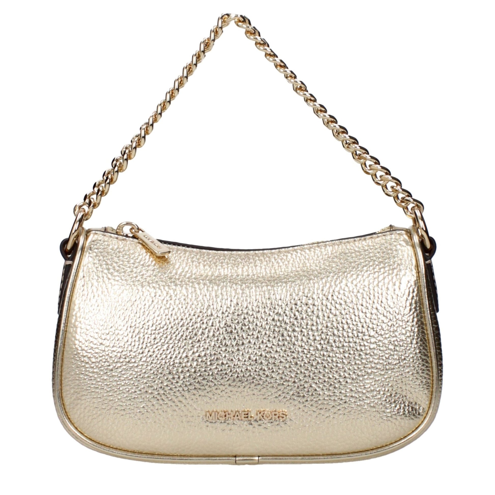 Michael Kors Gold Leather Handbag - HBPS Beauty & Fashion