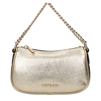 Michael Kors Gold Leather Handbag - HBPS Beauty & Fashion