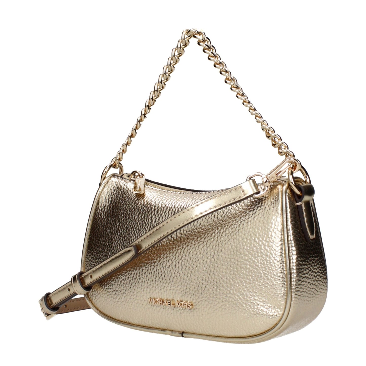 Michael Kors Gold Leather Handbag - HBPS Beauty & Fashion