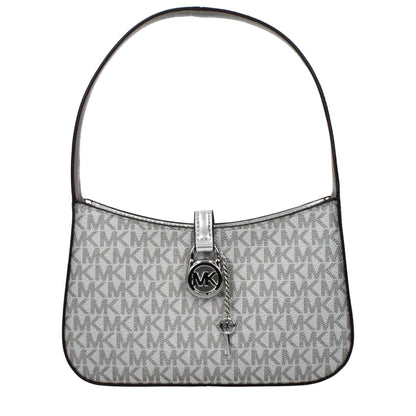 Michael Kors Gray Fabric Handbag - HBPS Beauty & Fashion