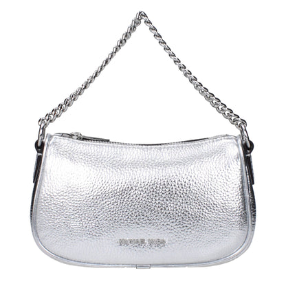 Michael Kors Gray Leather Handbag - HBPS Beauty & Fashion