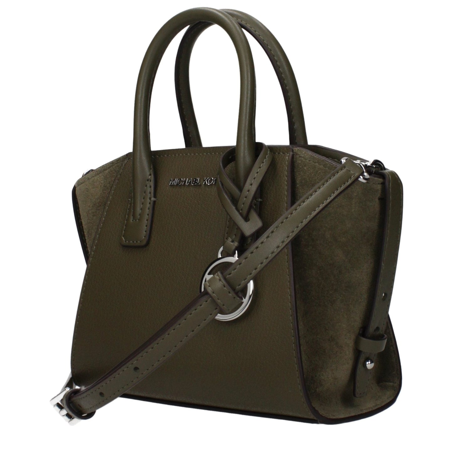 Michael Kors Green Leather Handbag - HBPS Beauty & Fashion