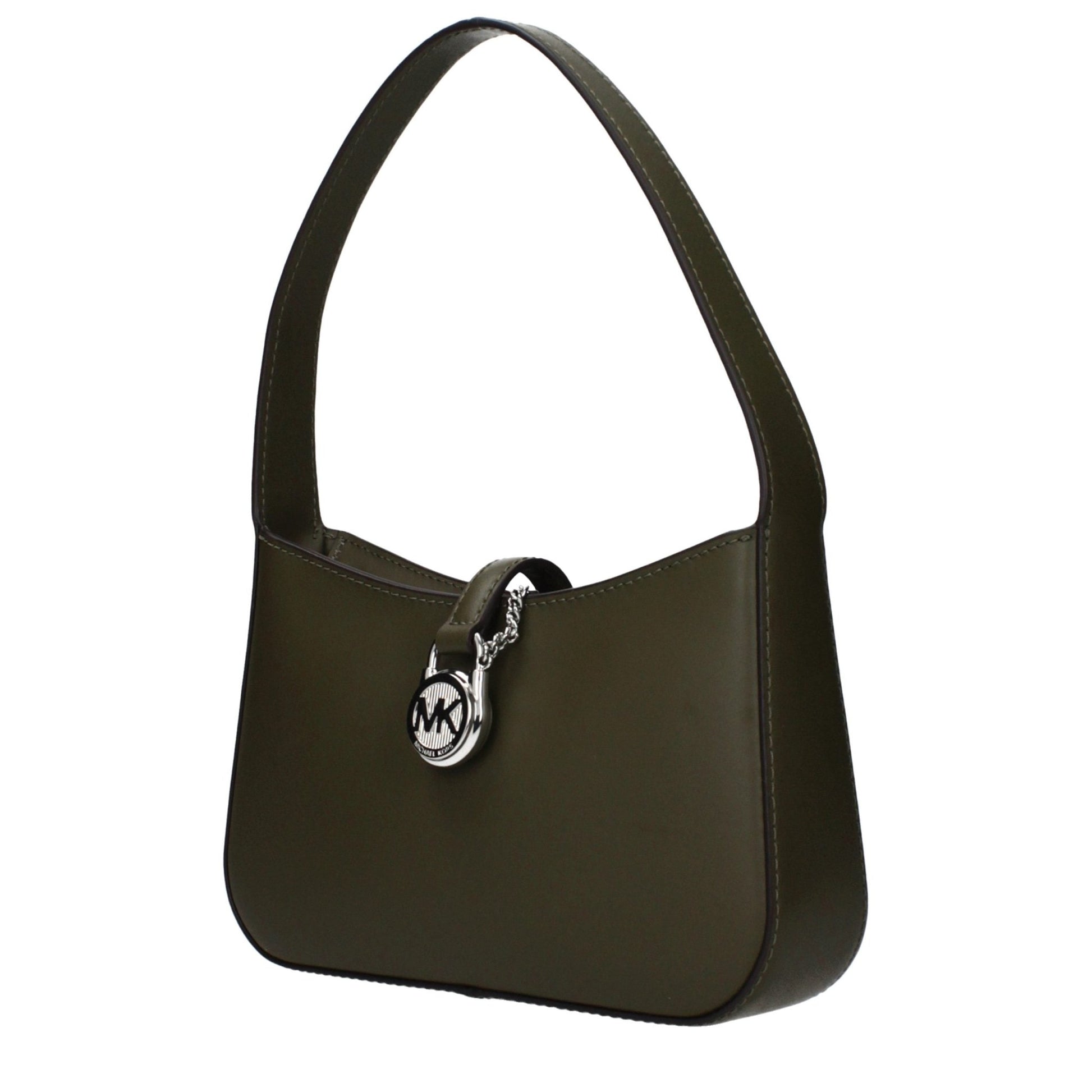 Michael Kors Green Leather Handbag - HBPS Beauty & Fashion