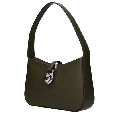 Michael Kors Green Leather Handbag - HBPS Beauty & Fashion