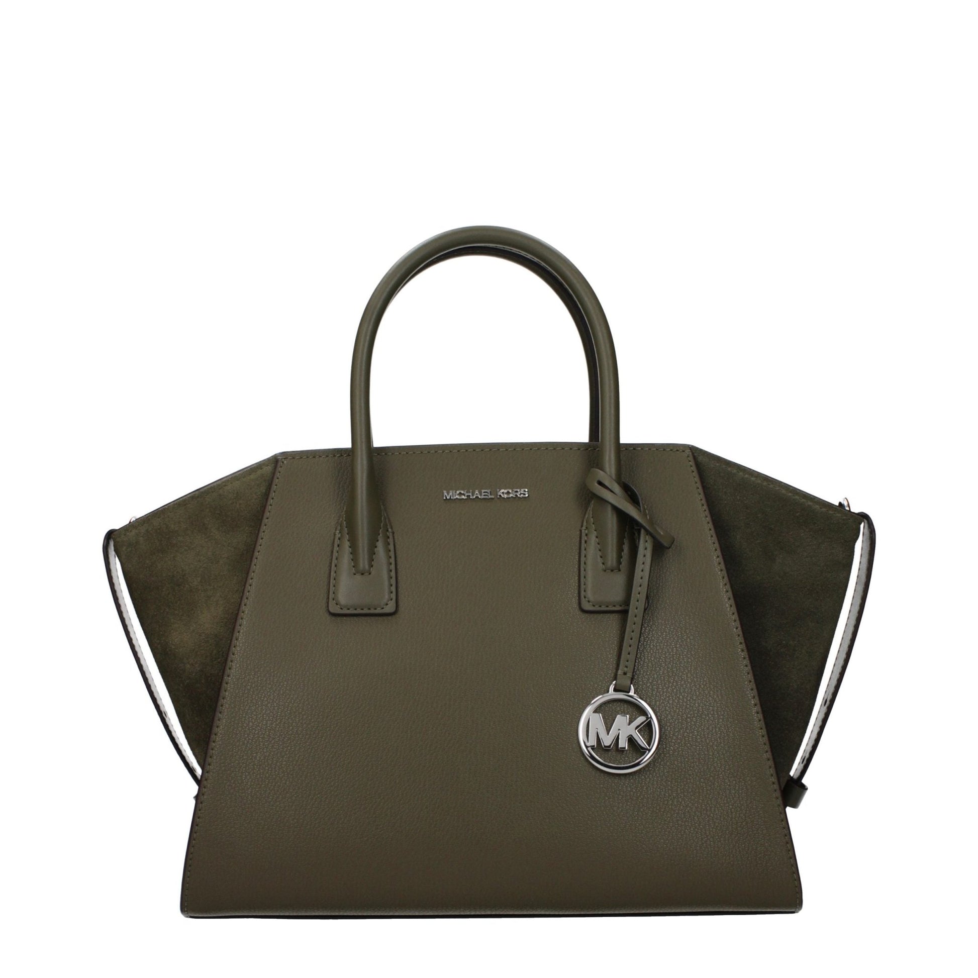 Michael Kors Green Leather Handbag - HBPS Beauty & Fashion