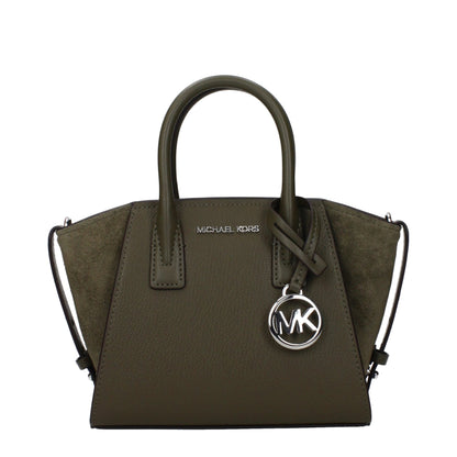 Michael Kors Green Leather Handbag - HBPS Beauty & Fashion