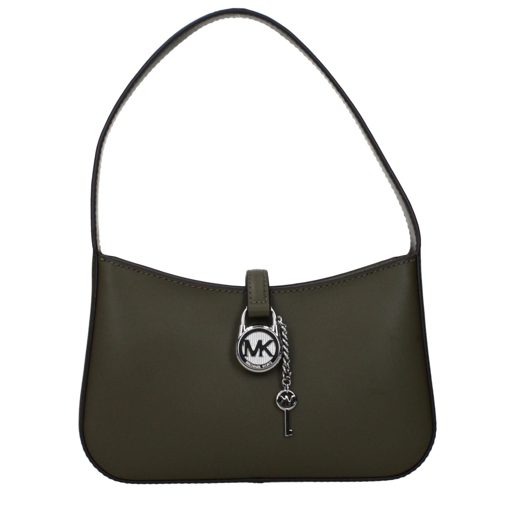 Michael Kors Green Leather Handbag - HBPS Beauty & Fashion