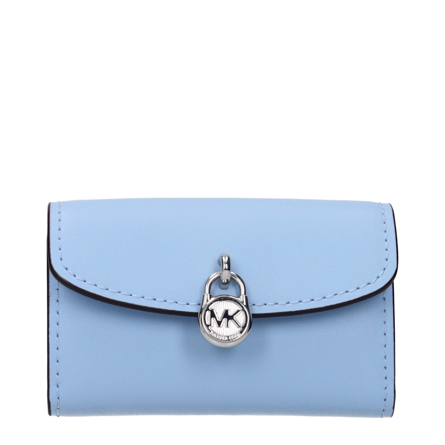 Michael Kors Light Blue Leather Wallet - HBPS Beauty & Fashion