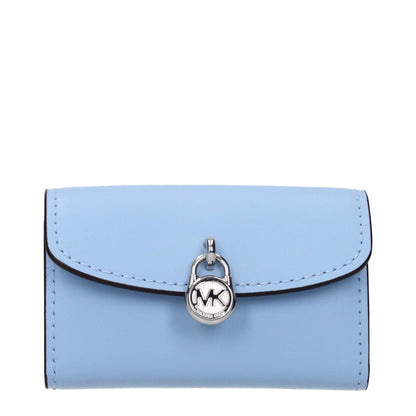 Michael Kors Light Blue Leather Wallet - HBPS Beauty & Fashion