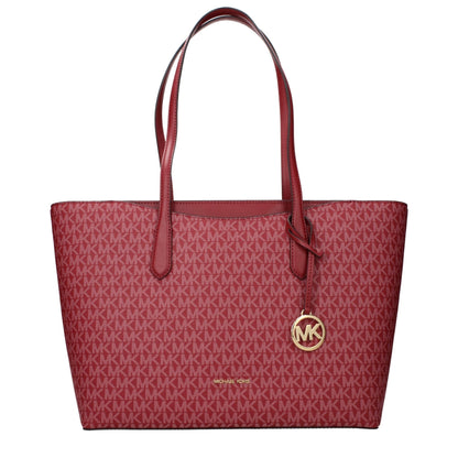 Michael Kors Red Fabric Shoulder Bag - HBPS Beauty & Fashion