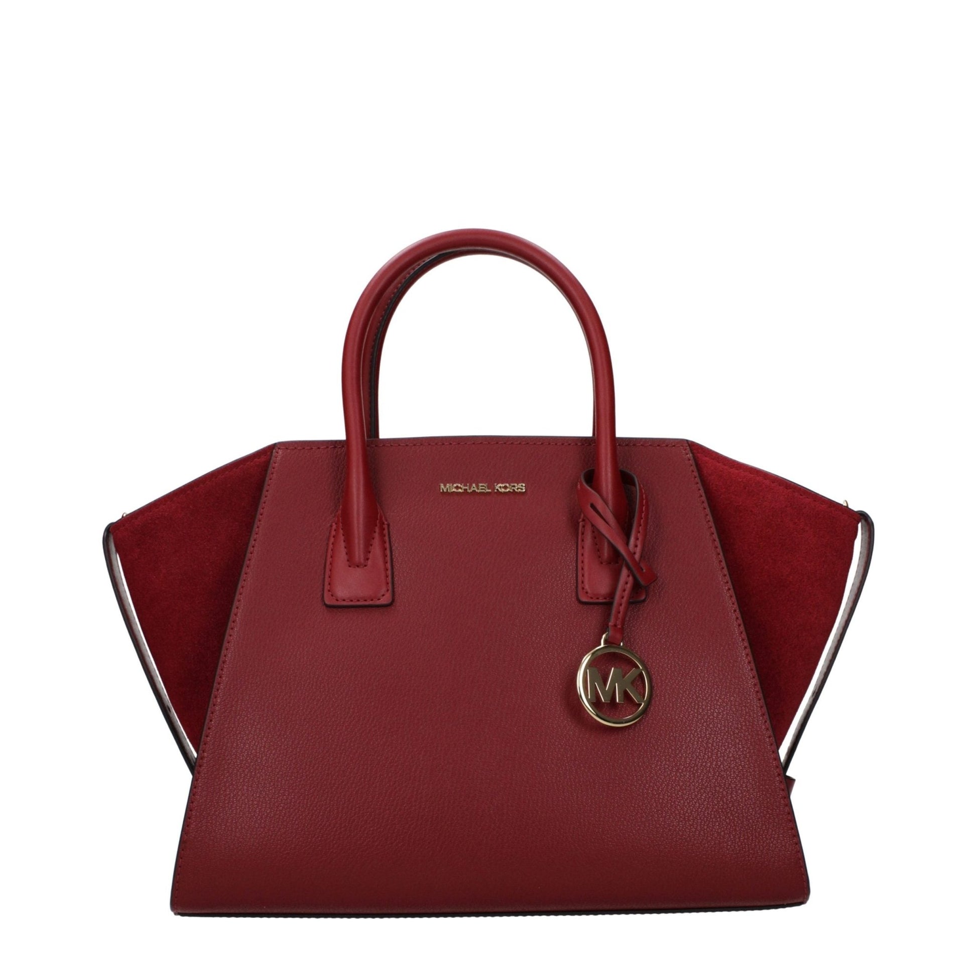 Michael Kors Red Leather Handbag - HBPS Beauty & Fashion