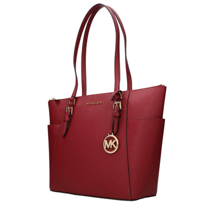 Michael Kors Red Leather Shoulder Bag - HBPS Beauty & Fashion