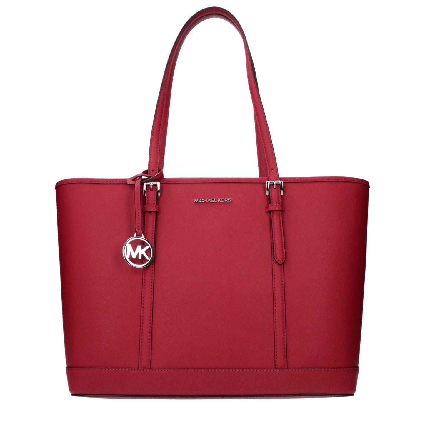 Michael Kors Red Leather Shoulder Bag - HBPS Beauty & Fashion