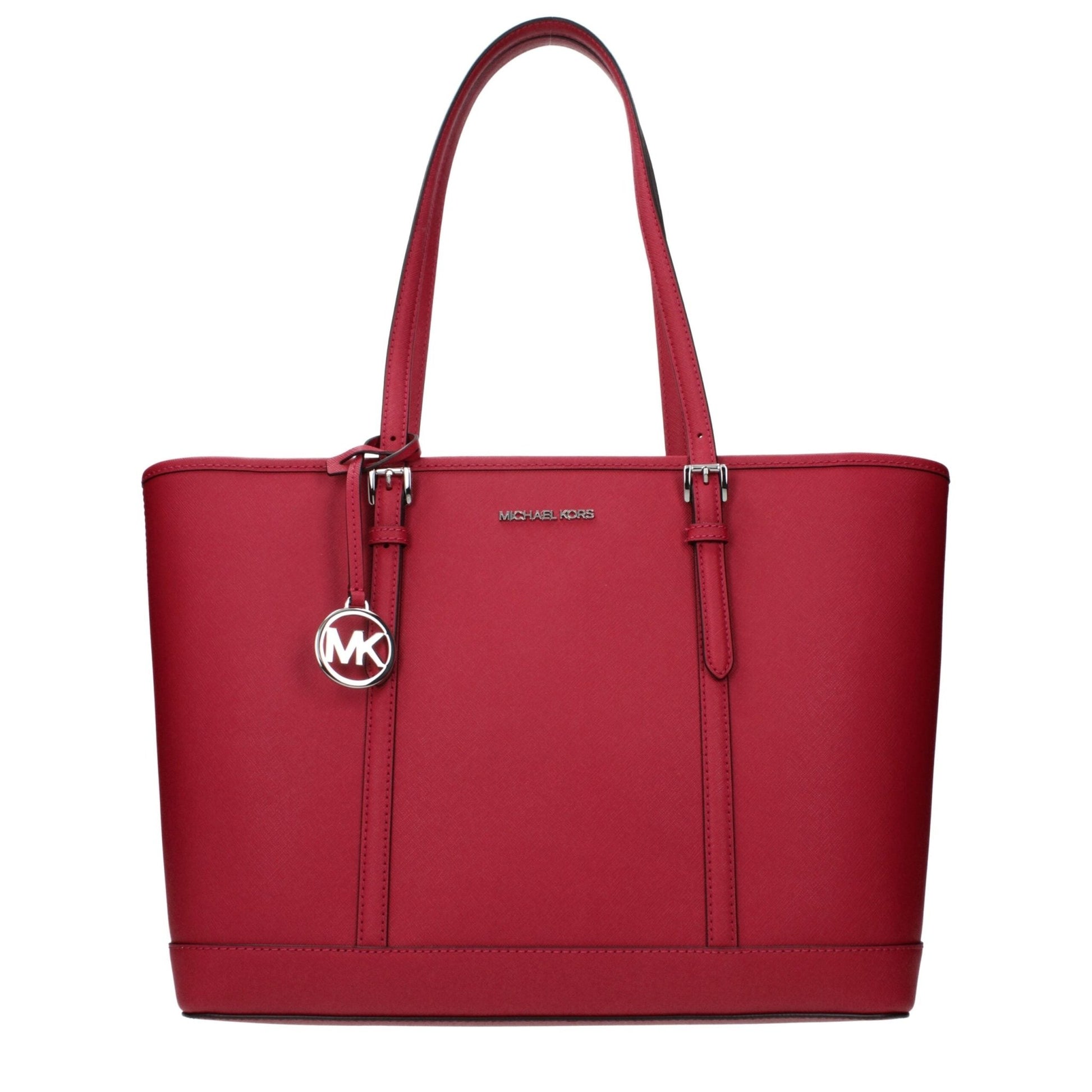 Michael Kors Red Leather Shoulder Bag - HBPS Beauty & Fashion