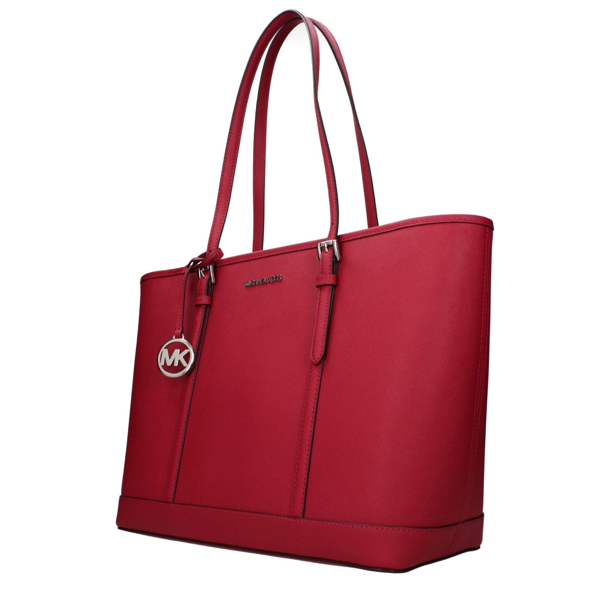 Michael Kors Red Leather Shoulder Bag - HBPS Beauty & Fashion