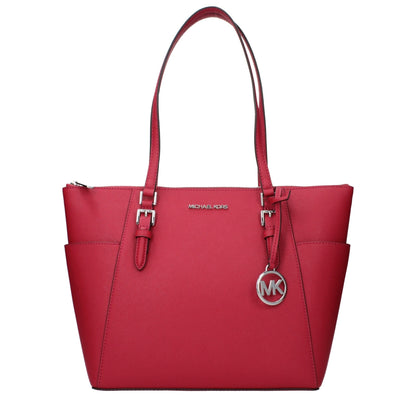 Michael Kors Red Leather Shoulder Bag - HBPS Beauty & Fashion
