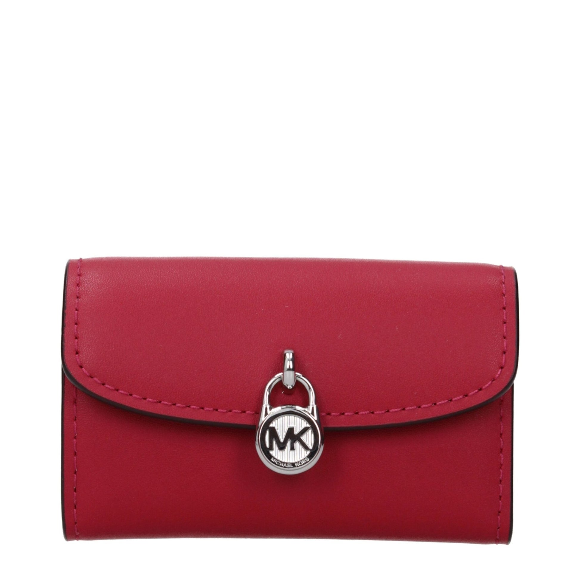 Michael Kors Red Leather Wallet - HBPS Beauty & Fashion