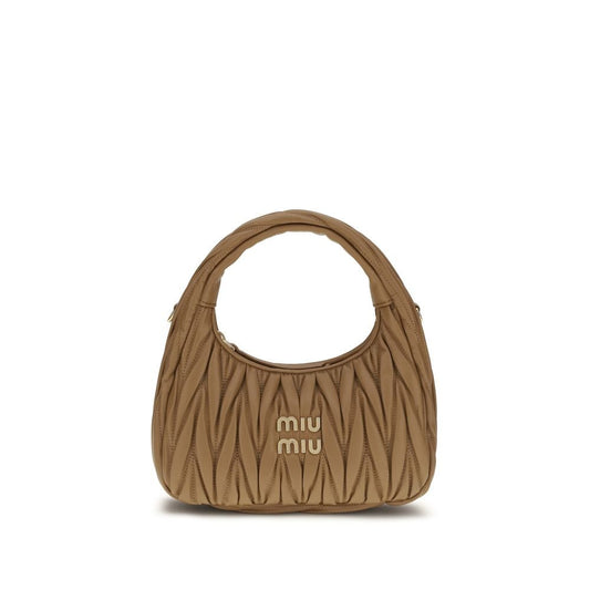 Miu Miu Beige Lamb Ovis Aries Aries Handbag - HBPS Beauty & Fashion
