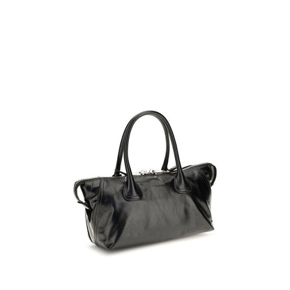 Miu Miu Black Calf Leather Bos Taurus Handbag - HBPS Beauty & Fashion