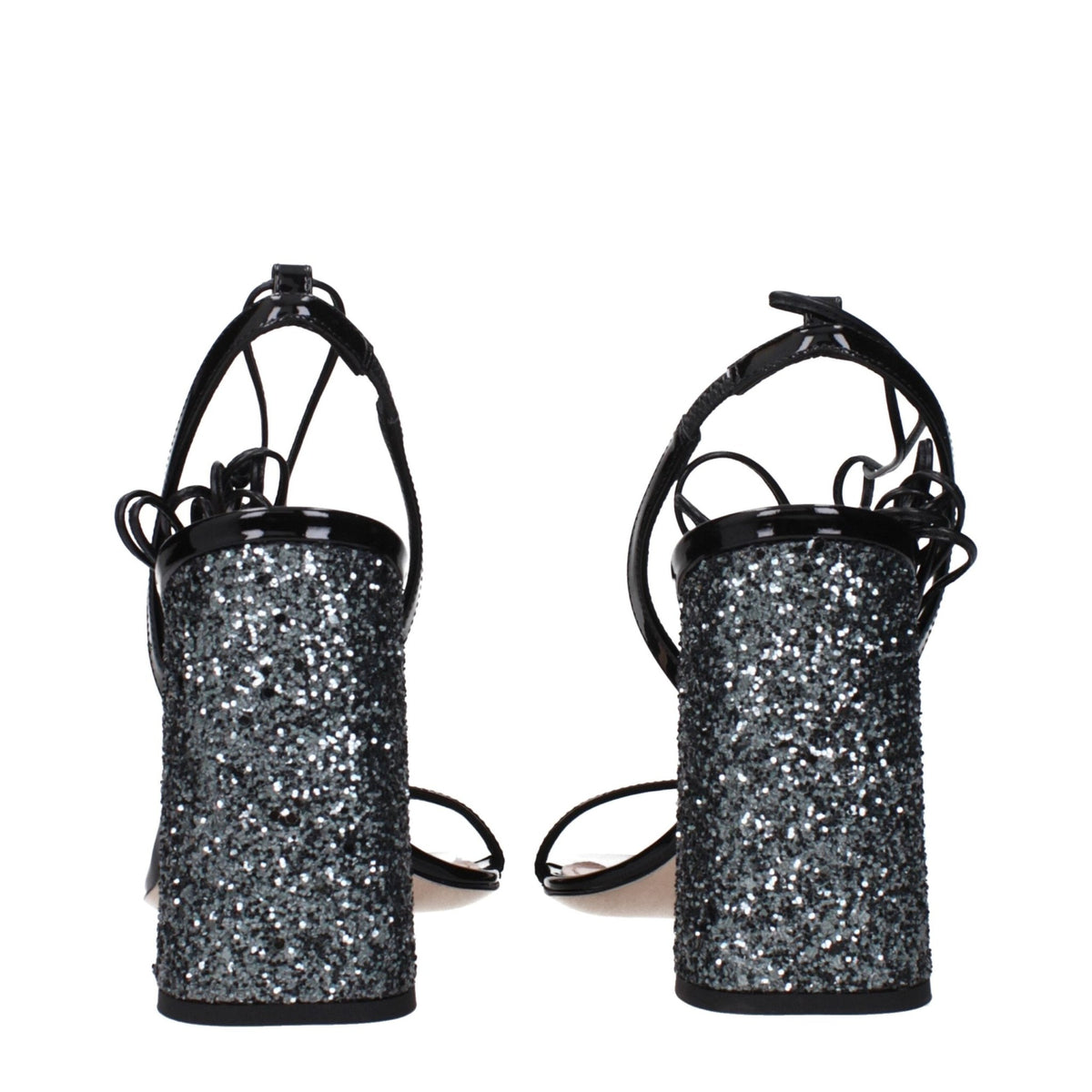 Miu Miu Black Leather Platform Sandals - HBPS Beauty & Fashion