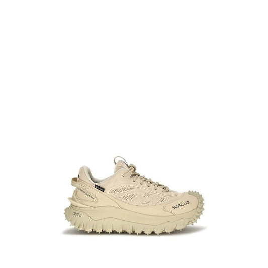 Moncler Beige Calf Leather Bos Taurus Athletic Sneakers - HBPS Beauty & Fashion