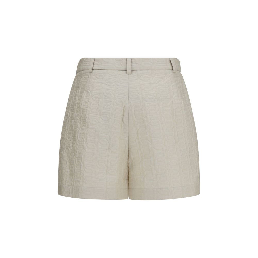 Moncler Beige Polyamide Bermuda Shorts - HBPS Beauty & Fashion