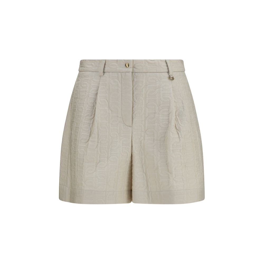 Moncler Beige Polyamide Bermuda Shorts - HBPS Beauty & Fashion