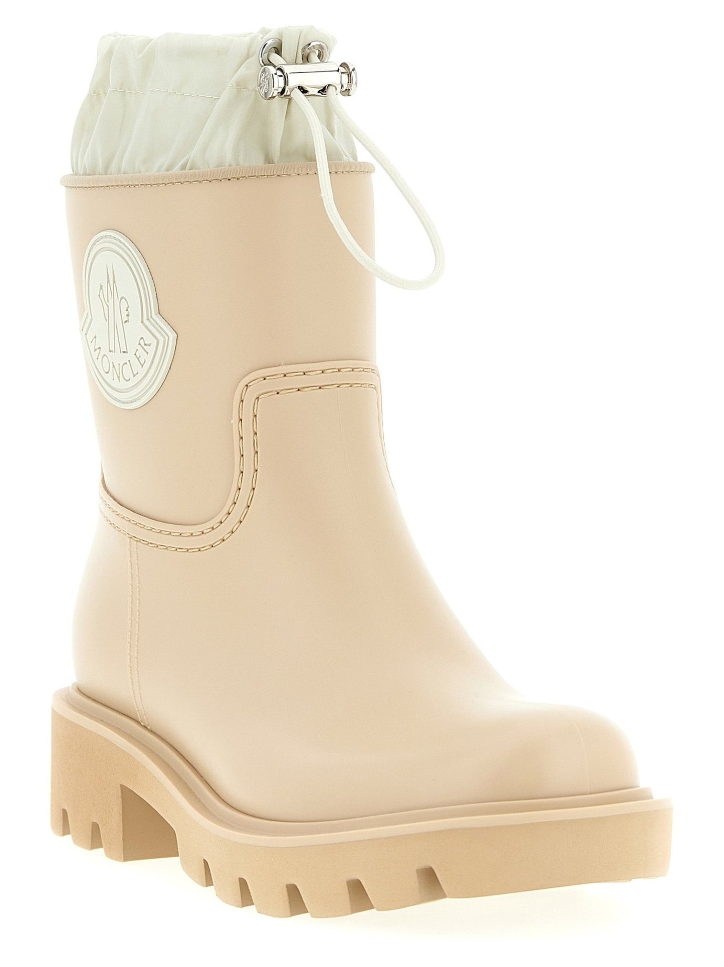 Moncler Beige Pvc Ankle Boots - HBPS Beauty & Fashion