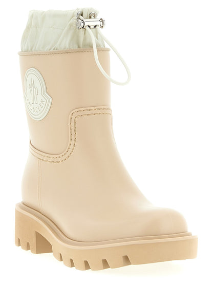 Moncler Beige Pvc Ankle Boots - HBPS Beauty & Fashion