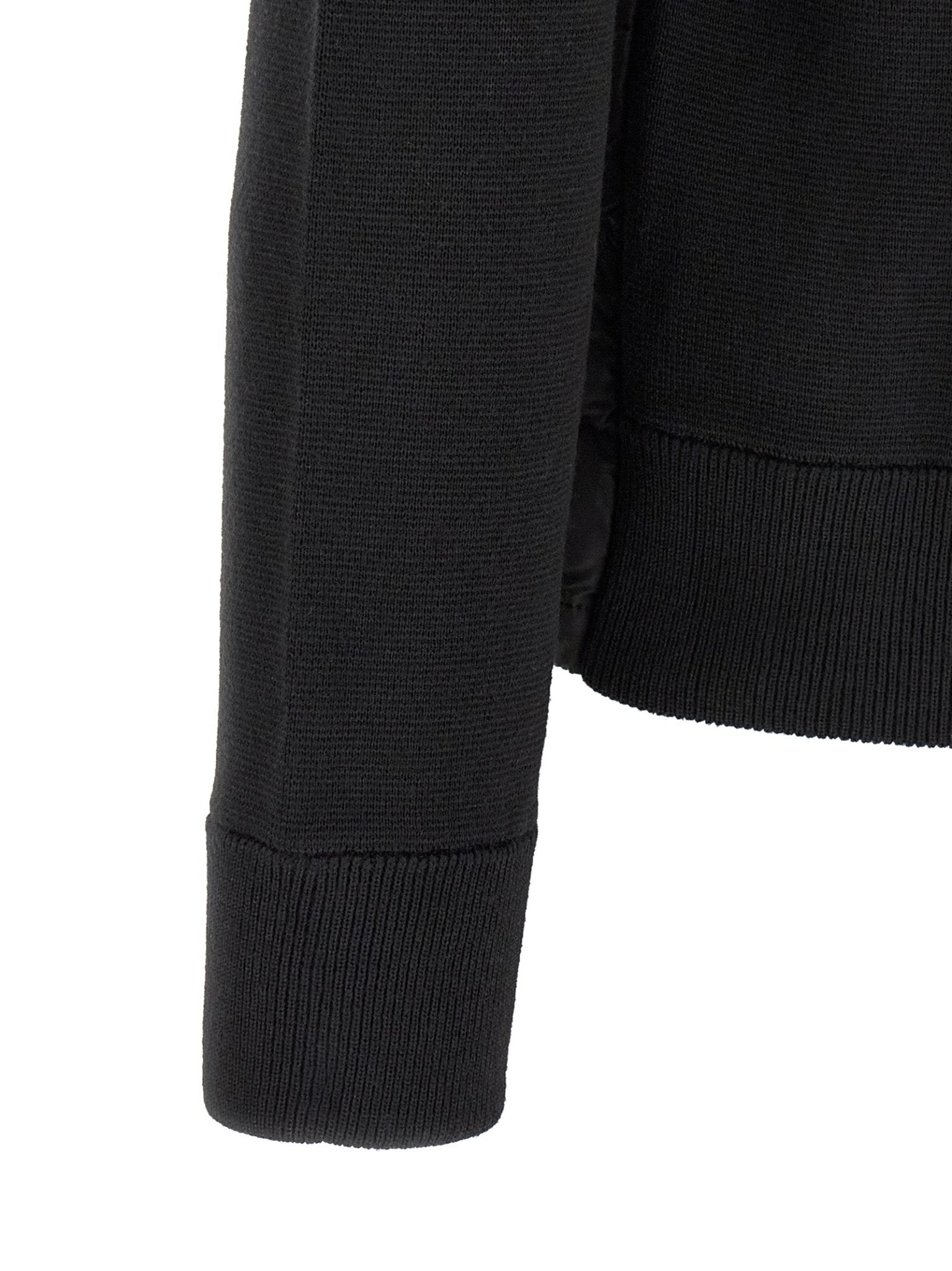 Moncler Black Polyamide Cardigan - HBPS Beauty & Fashion
