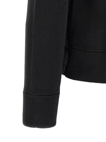 Moncler Black Polyamide Cardigan - HBPS Beauty & Fashion