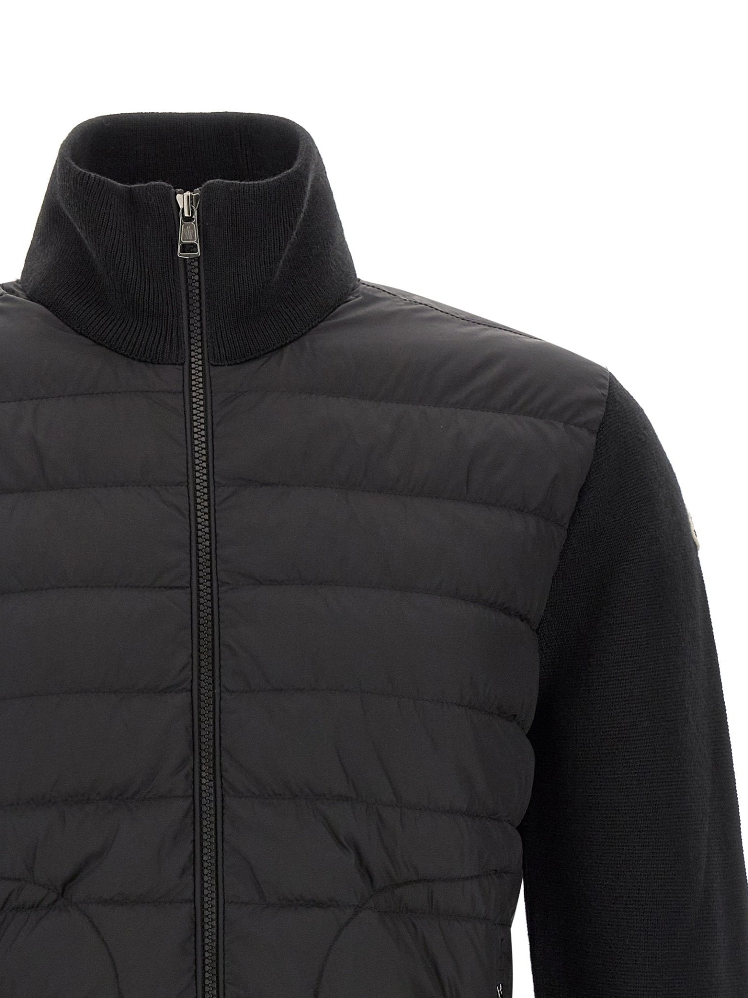 Moncler Black Polyamide Cardigan - HBPS Beauty & Fashion