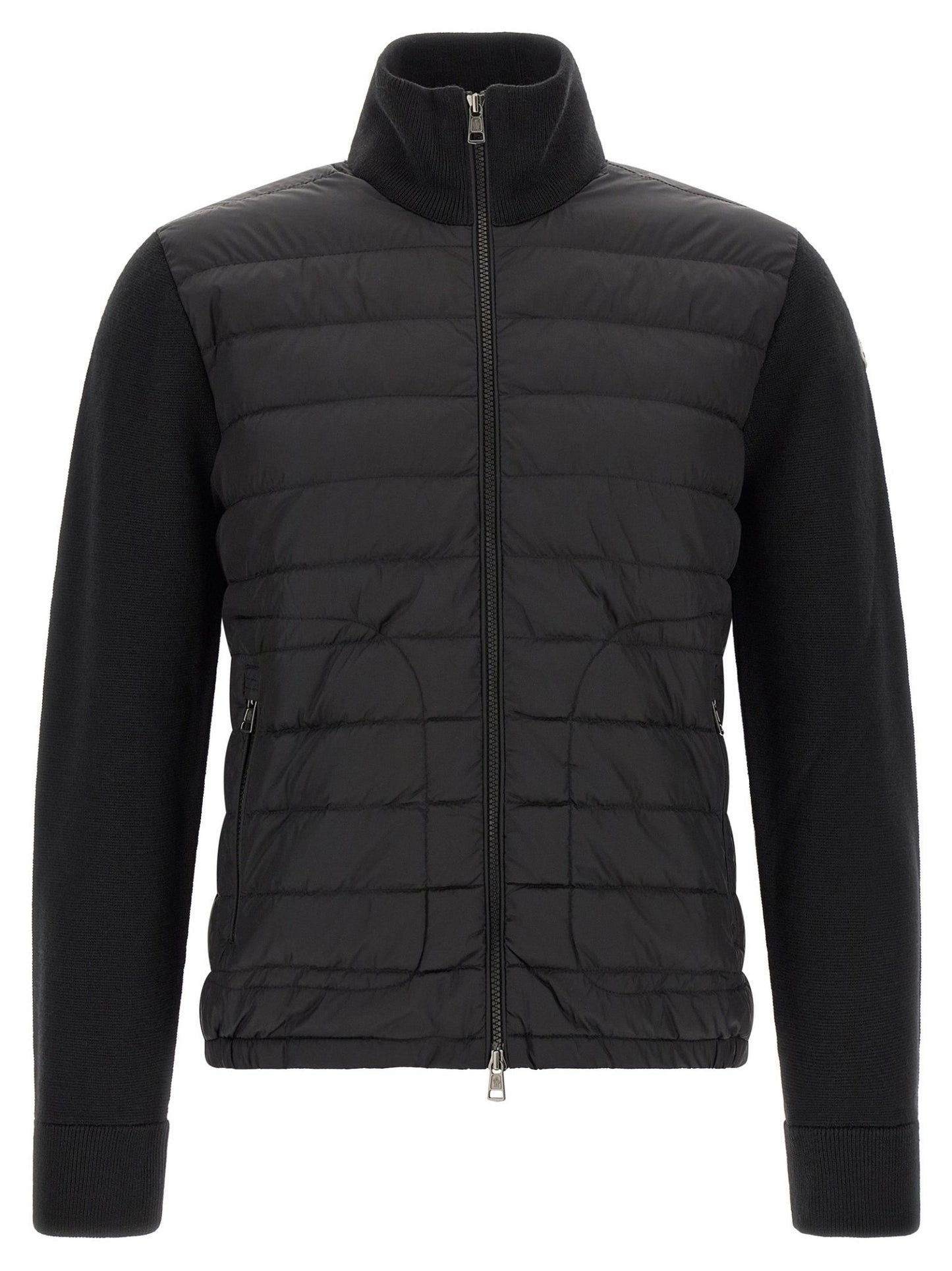 Moncler Black Polyamide Cardigan - HBPS Beauty & Fashion
