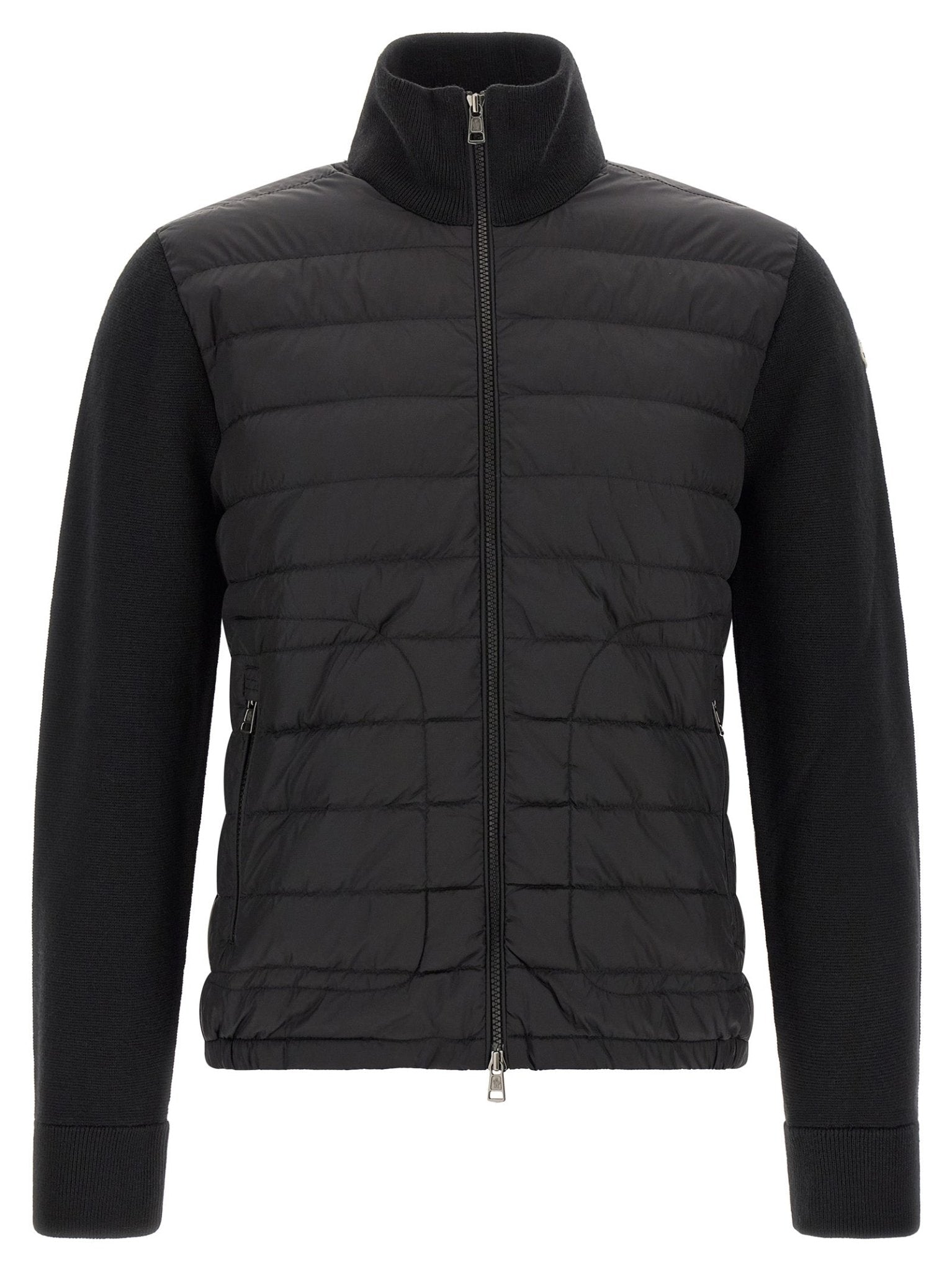 Moncler Black Polyamide Cardigan - HBPS Beauty & Fashion