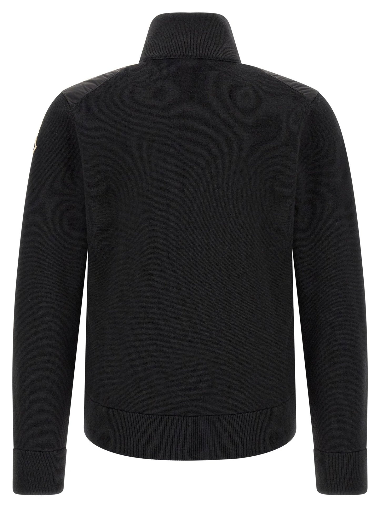 Moncler Black Polyamide Cardigan - HBPS Beauty & Fashion
