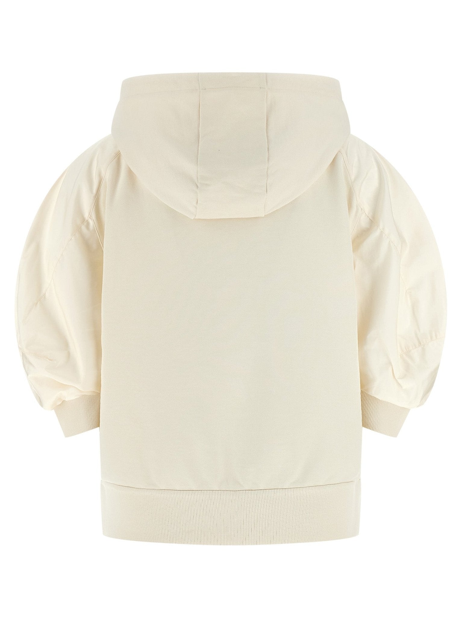 Moncler White Cotton Hoodie - HBPS Beauty & Fashion