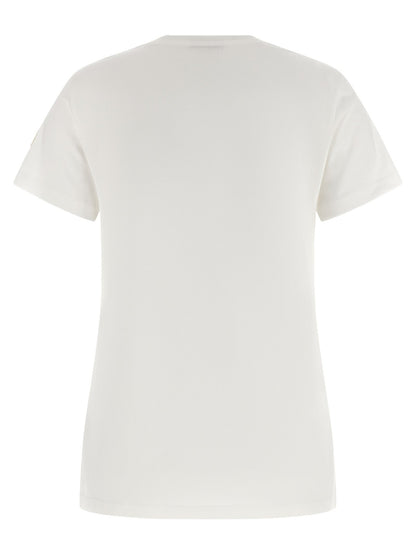 Moncler White Cotton T-Shirt - HBPS Beauty & Fashion