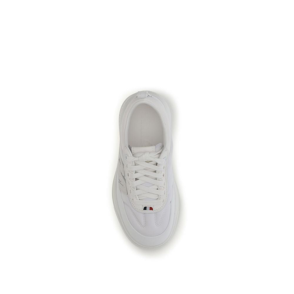 Moncler White Polyamide Athletic Sneakers - HBPS Beauty & Fashion