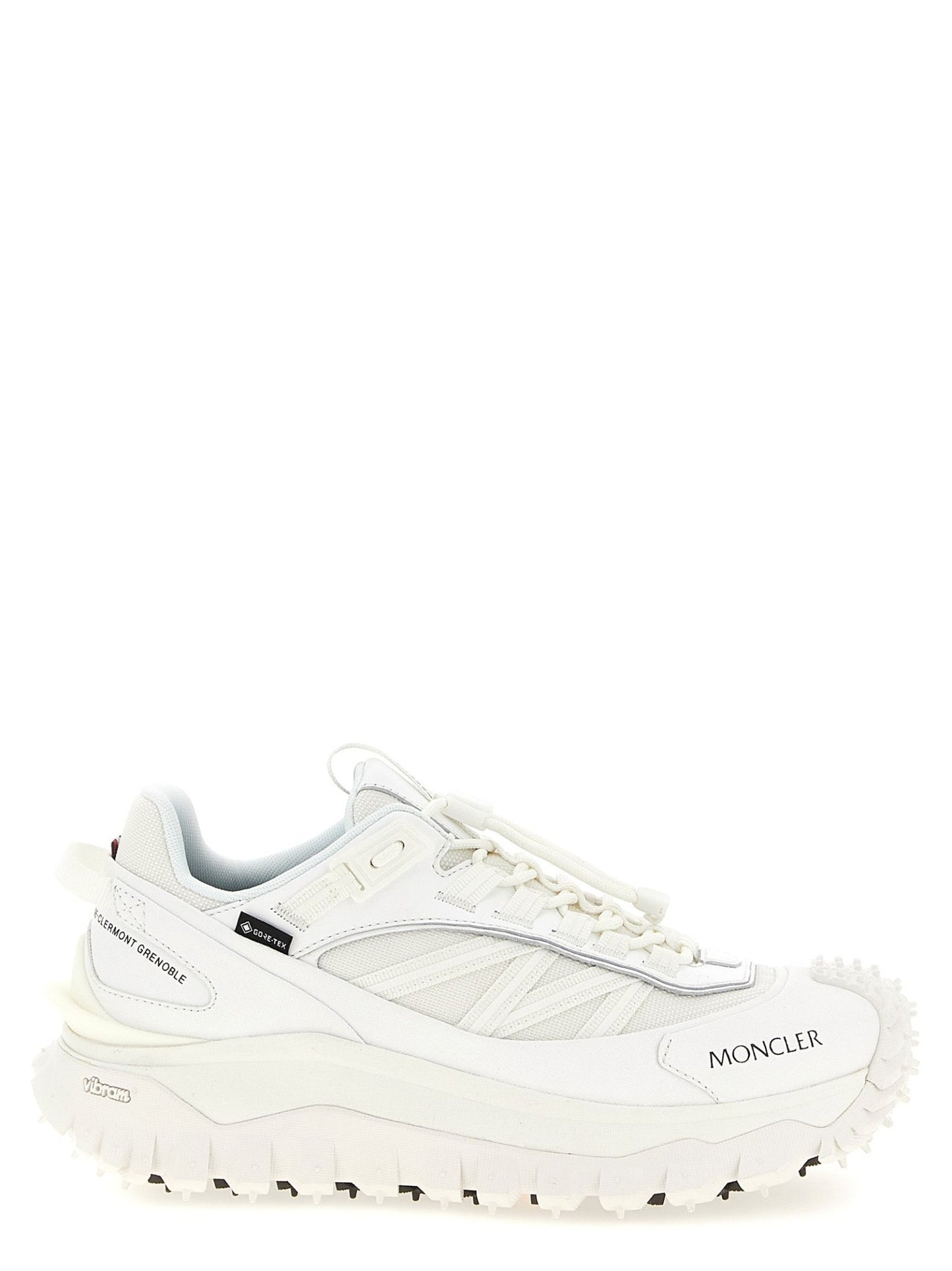 Moncler White Polyamide Athletic Sneakers - HBPS Beauty & Fashion