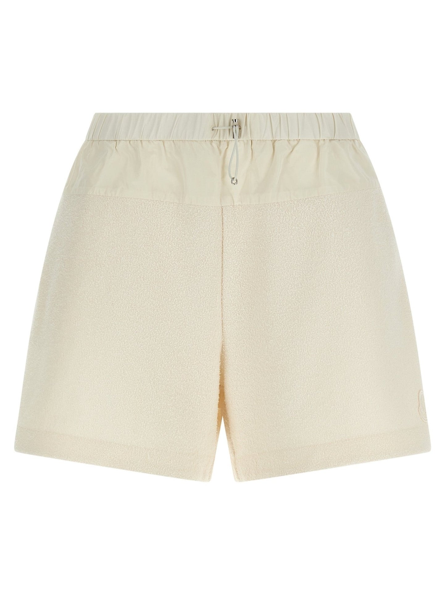 Moncler White Polyester Bermuda Shorts - HBPS Beauty & Fashion