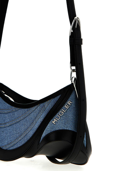 Mugler Multicolor Calfskin Shoulder Bag - HBPS Beauty & Fashion