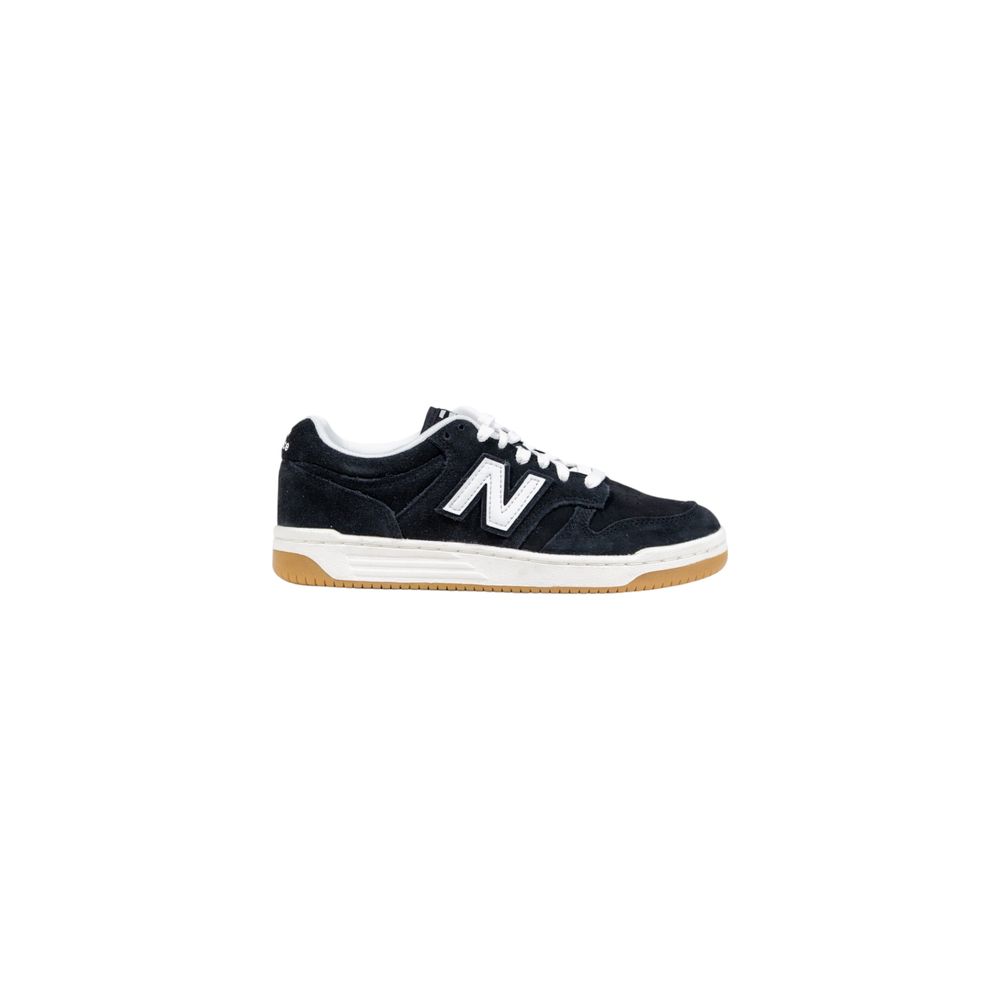 New Balance Black And White Leather Athletic Sneakers - HBPS Beauty & Fashion