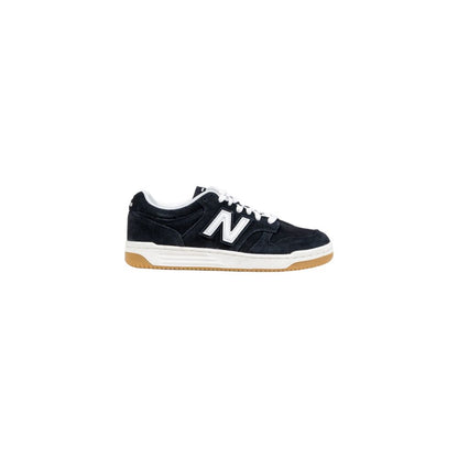 New Balance Black And White Leather Athletic Sneakers - HBPS Beauty & Fashion