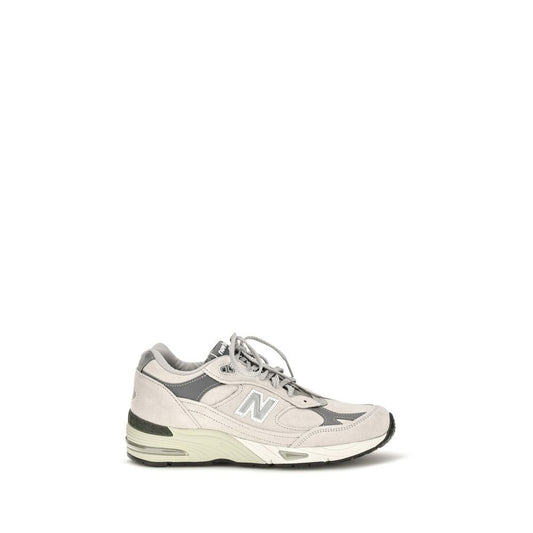 New Balance Gray Suede Leather Athletic Sneakers - HBPS Beauty & Fashion