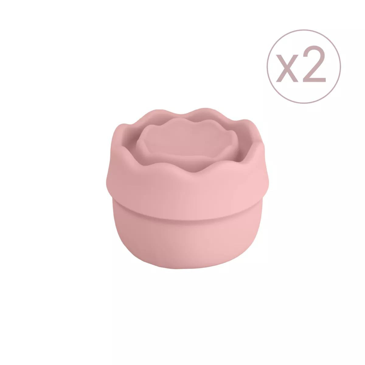 Embouts silicone Accent Head LumiSpa Rose Gold Twin Pack