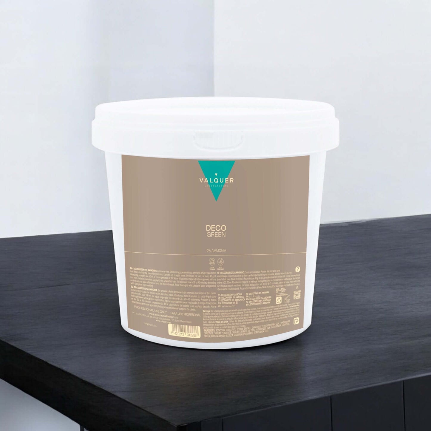 Decolorante SIN amoniaco - Polvos Decogreen 0% - 1000 g